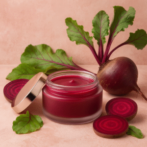 Beetroot Lip Balm for soft and natural pink lips