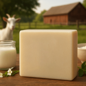Goat Milk Soap bar for moisturizing and gentle skin care