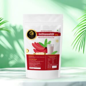 natural red banana health mix