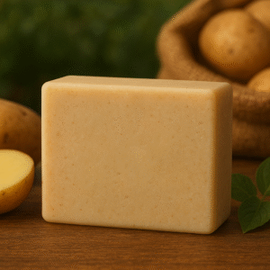 Potato Soap bar for skin brightening and tan removal